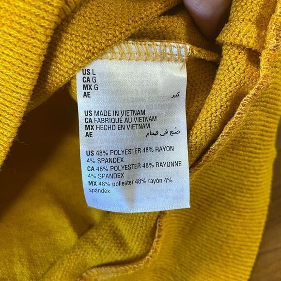 Style & Co. Yellow Top - Picture 4 of 4